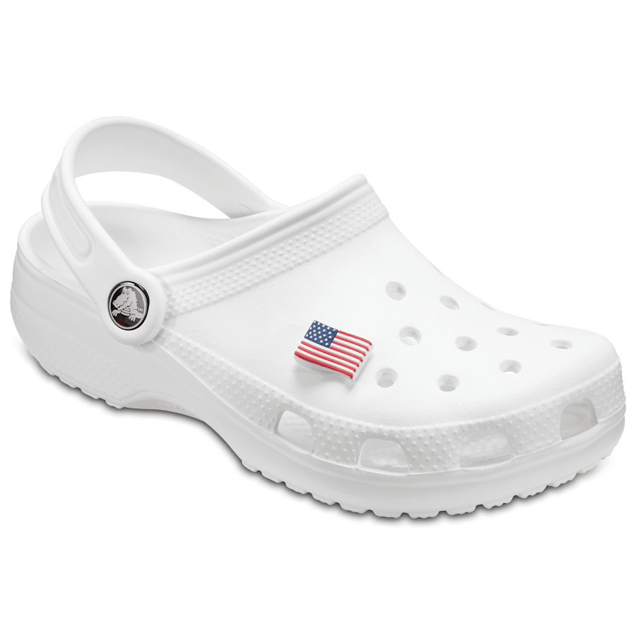 Crocs - American Flag Jibbitz Shoe Charm For Sale