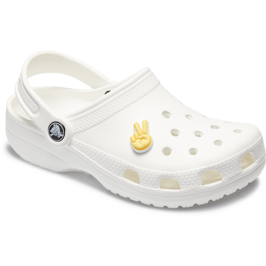 Crocs Peace Hand Sign Jibbitz Shoe Charm On Sale