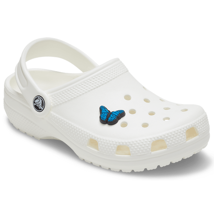 Crocs - Blue Butterfly Jibbitz Shoe Charm For Sale