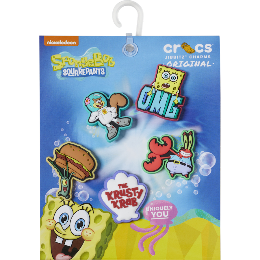 Crocs / SpongeBob 5 Pack Jibbitz™ charms Discount