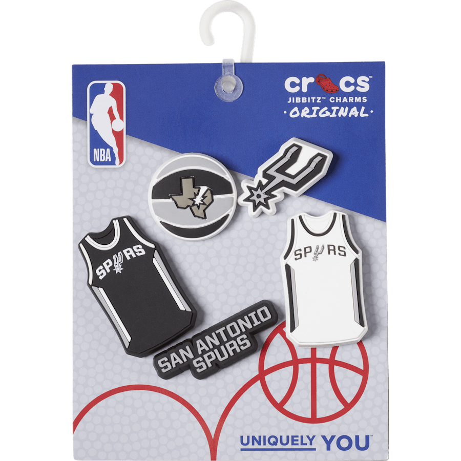 Crocs | NBA San Antonio Spurs 5 Pack Jibbitz™ charms Sale