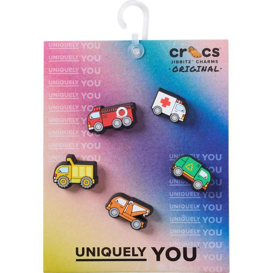 Crocs | Tiny Work Trucks 5 Pack Jibbitz™ charms Online