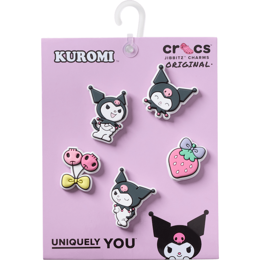 Crocs Sanrio Kuromi 5 Pack Jibbitz™ charms Discount