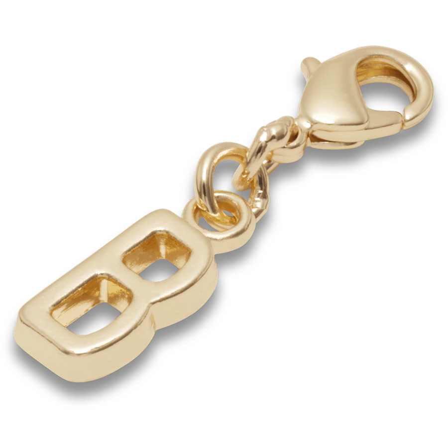 Crocs Gold Letter B Charm Jibbitz™ charms Discount