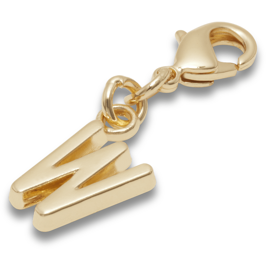 Crocs Gold Letter W Charm Jibbitz™ charms Sale