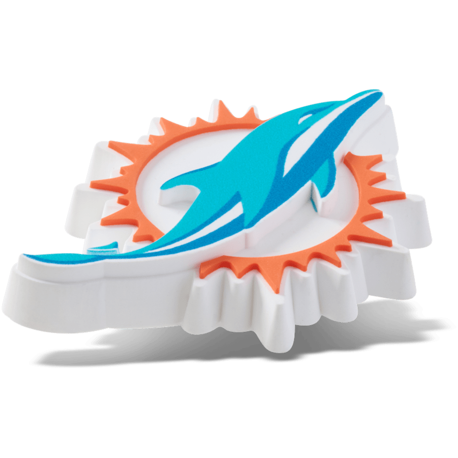 Crocs - NFL Miami Dolphins Logo Jibbitz™ charms For Sale