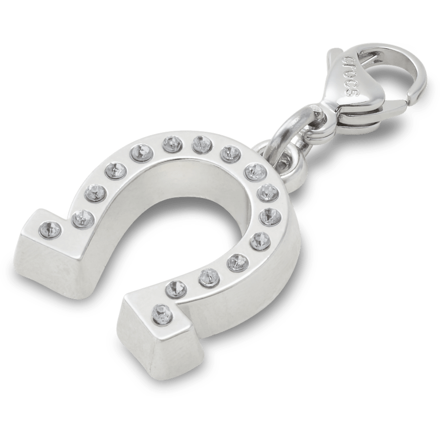 Crocs - Lucky Silver Horseshoe Charm Jibbitz charm For Sale