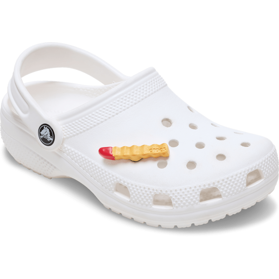 Crocs French Fry Dipped in Ketchup Jibbitz™ charms Discount