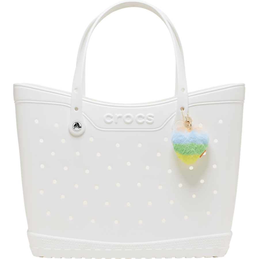 Crocs / Plush Heart Bag Charm Discount