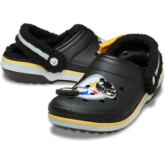 Crocs - NFL Pittsburgh Steelers Classic Lined Clog For Sale