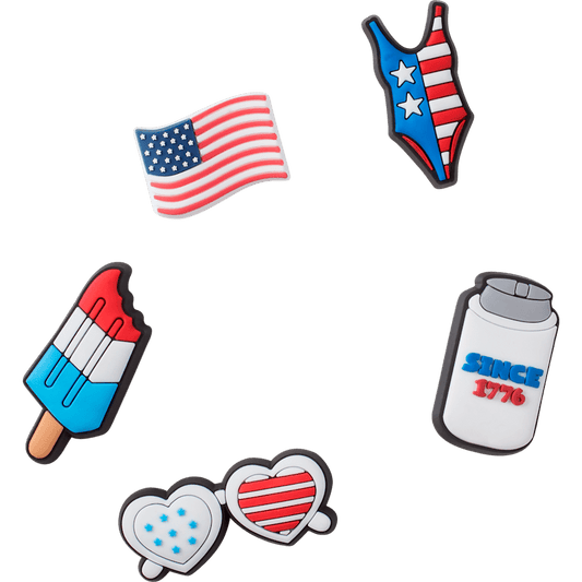Crocs USA 5 Pack Jibbitz Shoe Charm Outlet