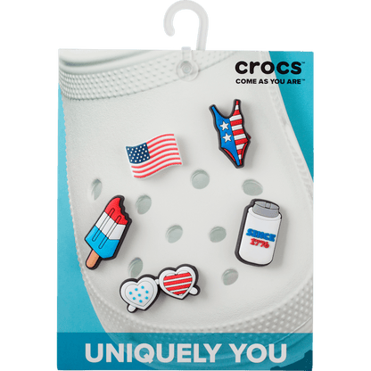Crocs USA 5 Pack Jibbitz Shoe Charm Outlet