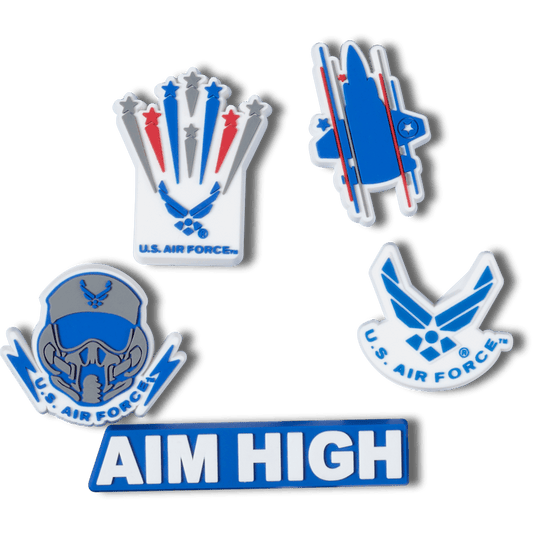 Crocs / Armed Forces US Air Force 5Pck Jibbitz Shoe Charm Discount