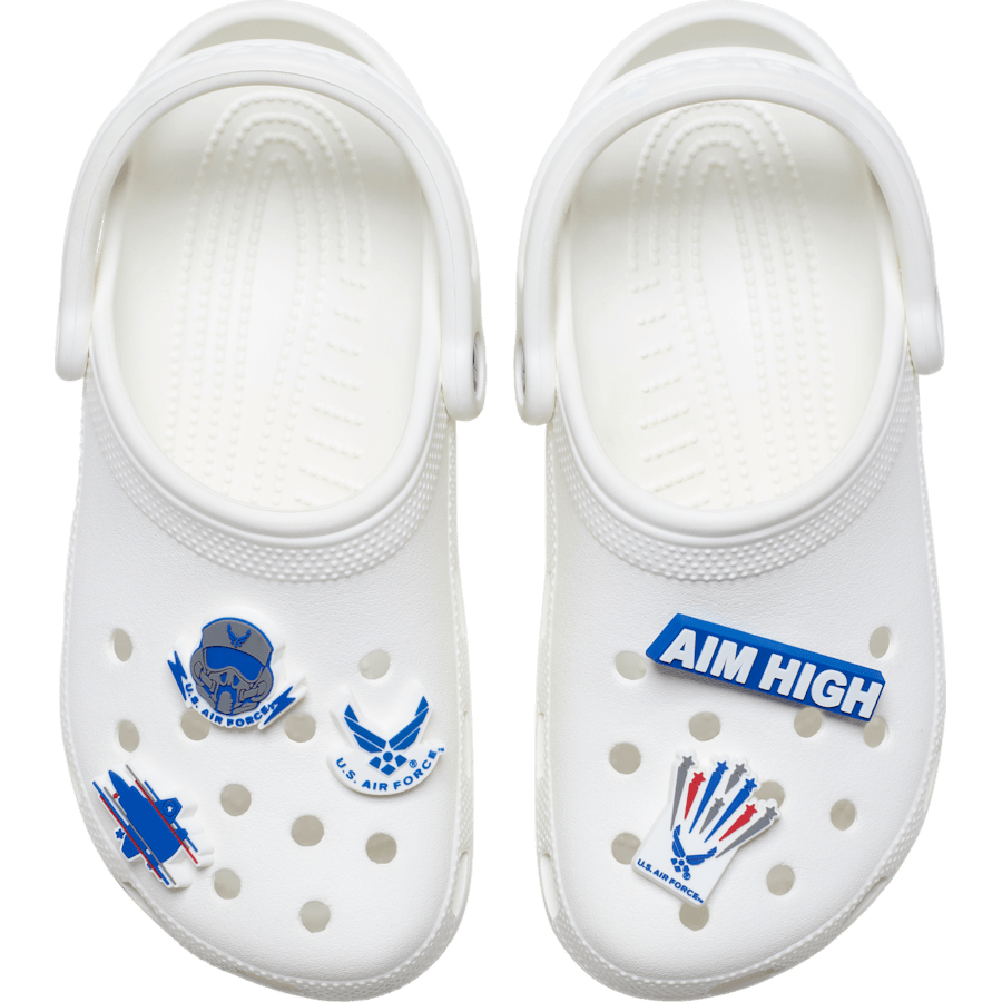 Crocs / Armed Forces US Air Force 5Pck Jibbitz Shoe Charm Discount