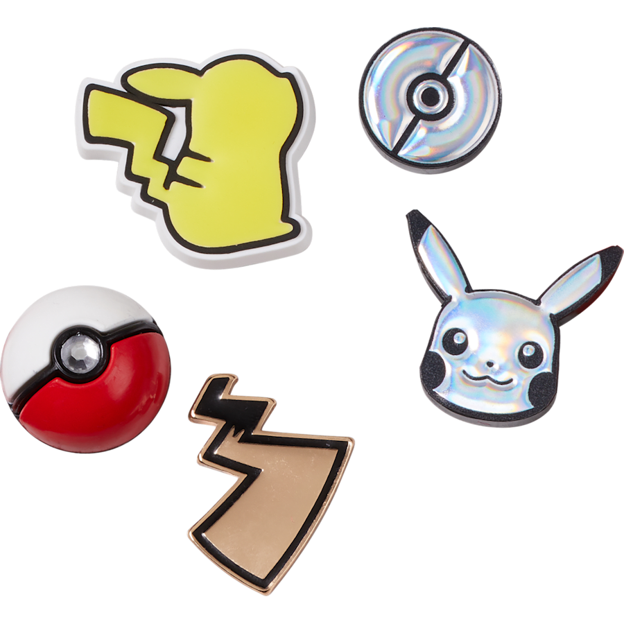 Crocs Elevated Pokemon 5 Pack Jibbitz Shoe Charm Discount