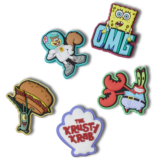Crocs / SpongeBob 5 Pack Jibbitz™ charms Discount