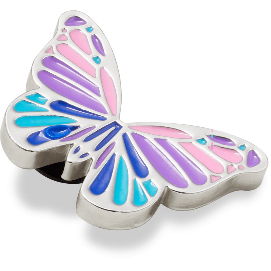 Crocs | Multi Purple Butterfly Jibbitz Shoe Charm Online