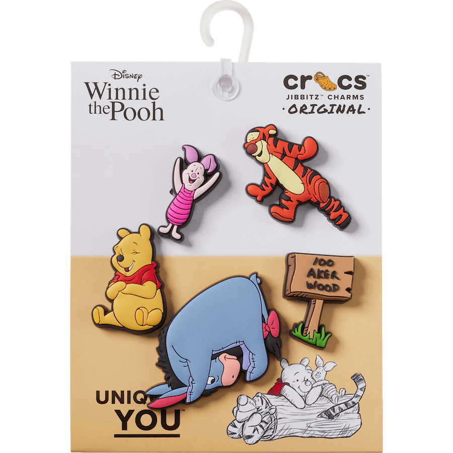 Crocs Winnie The Pooh 5 Pack Jibbitz™ charms Outlet