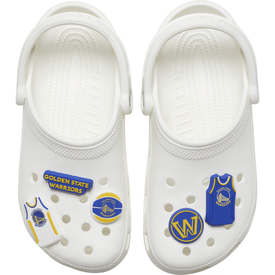 Crocs | NBA Golden State Warriors 5 Pack Jibbitz™ charms Sale