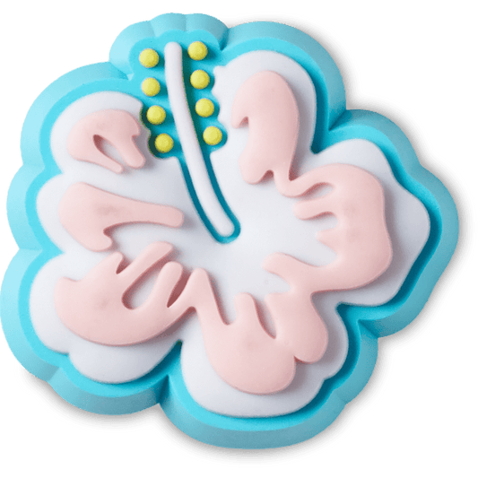 Crocs Blue Hibiscus Jibbitz™ charms Outlet