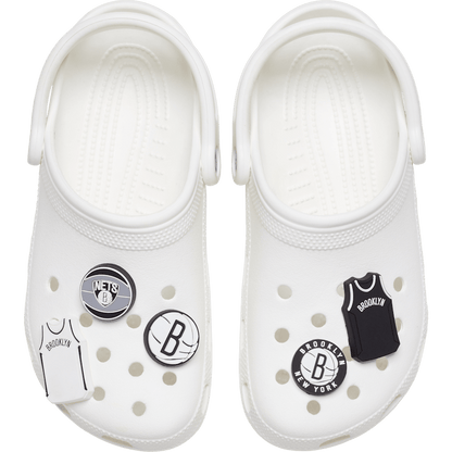 Crocs NBA Brooklyn Nets 5 Pack Jibbitz™ charms Discount