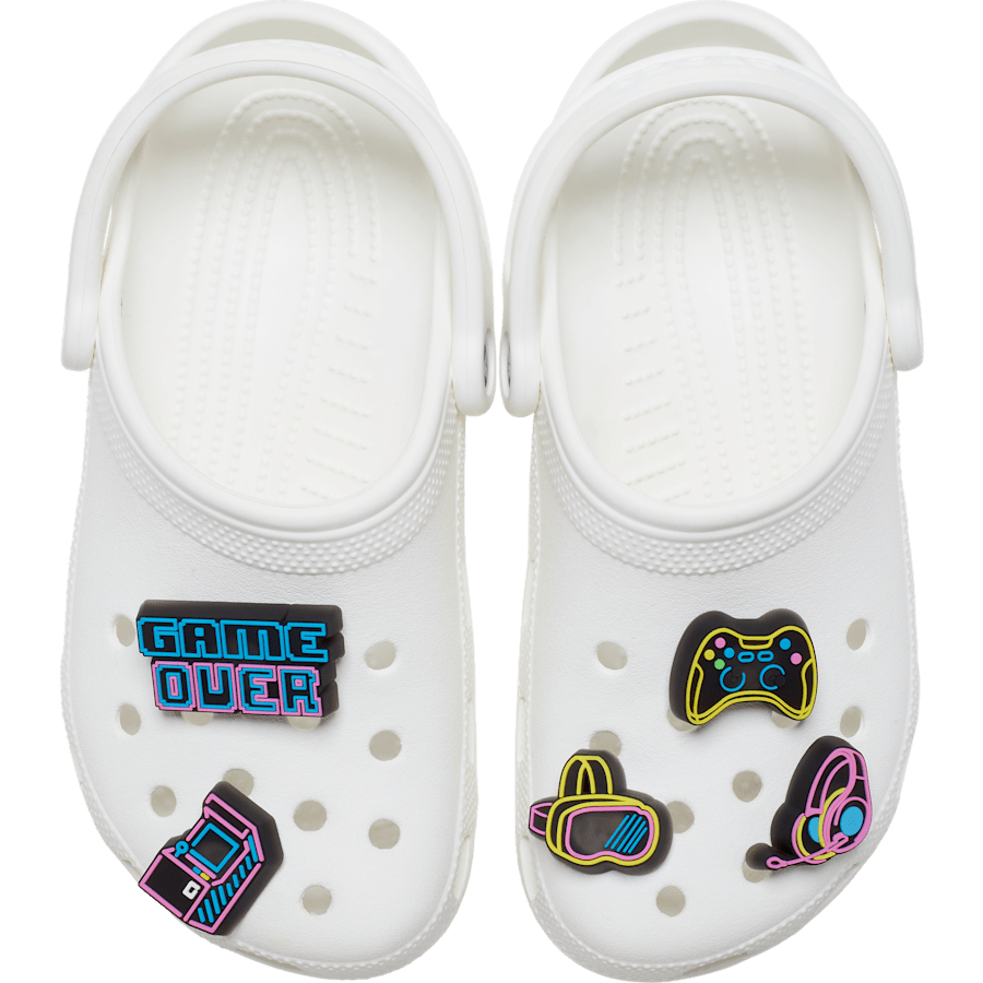 Crocs - Lights Up Neon Gamer 5 Pack Jibbitz™ charms For Sale