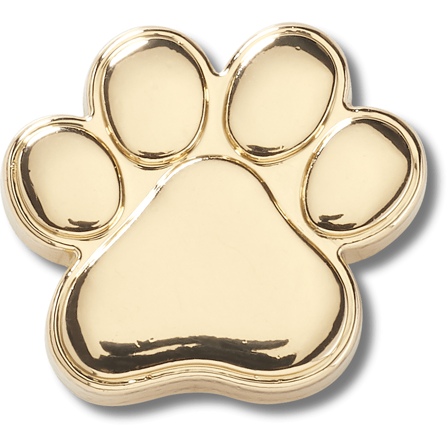 Crocs / Gold Dog Paw Jibbitz™ charms Discount