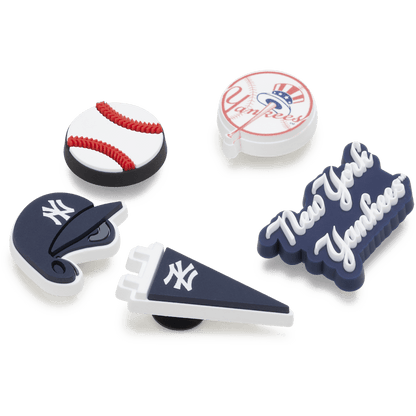 Crocs MLB New York Yankees 5 Pack Jibbitz™ charms Discount