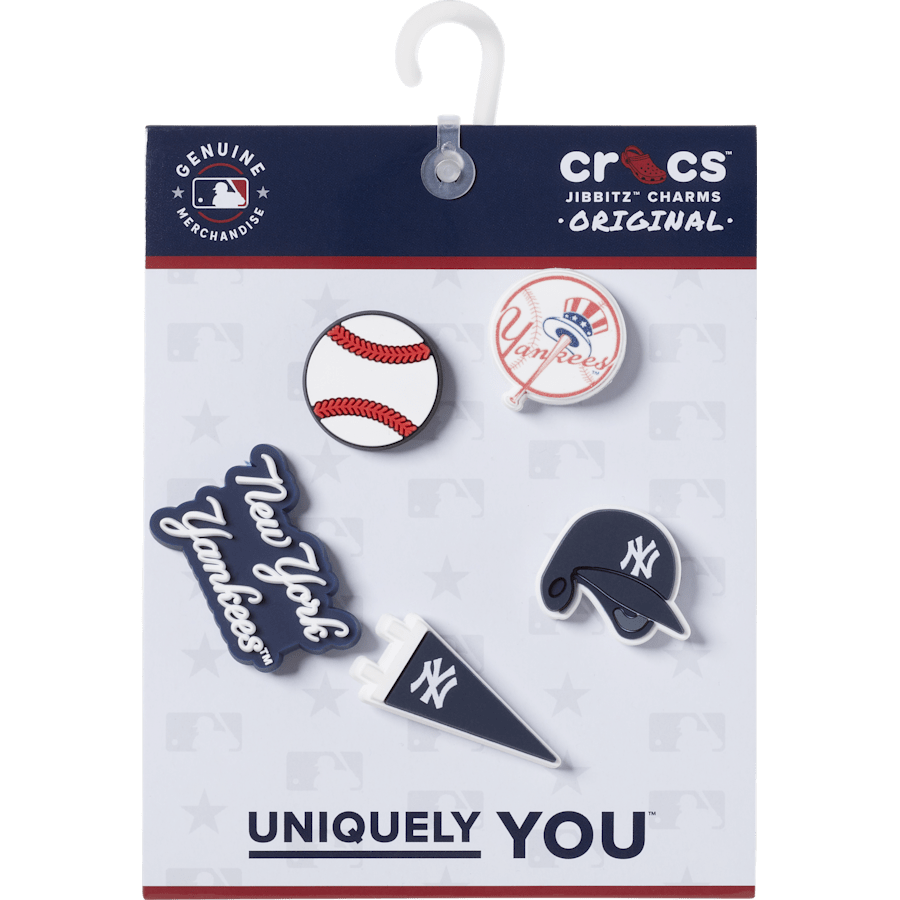 Crocs MLB New York Yankees 5 Pack Jibbitz™ charms Discount