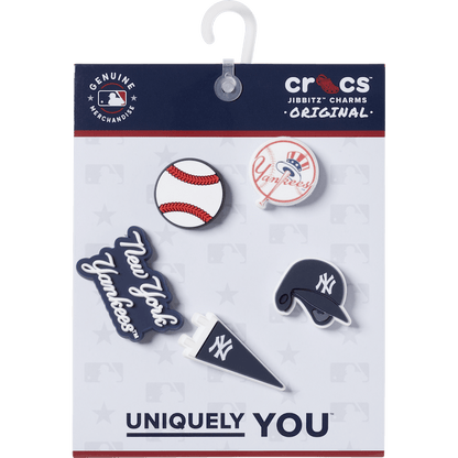 Crocs MLB New York Yankees 5 Pack Jibbitz™ charms Discount