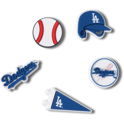 Crocs MLB Los Angeles Dodgers 5pck Jibbitz™ charms Sale