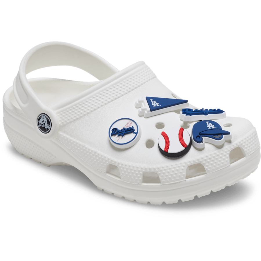 Crocs MLB Los Angeles Dodgers 5pck Jibbitz™ charms Sale