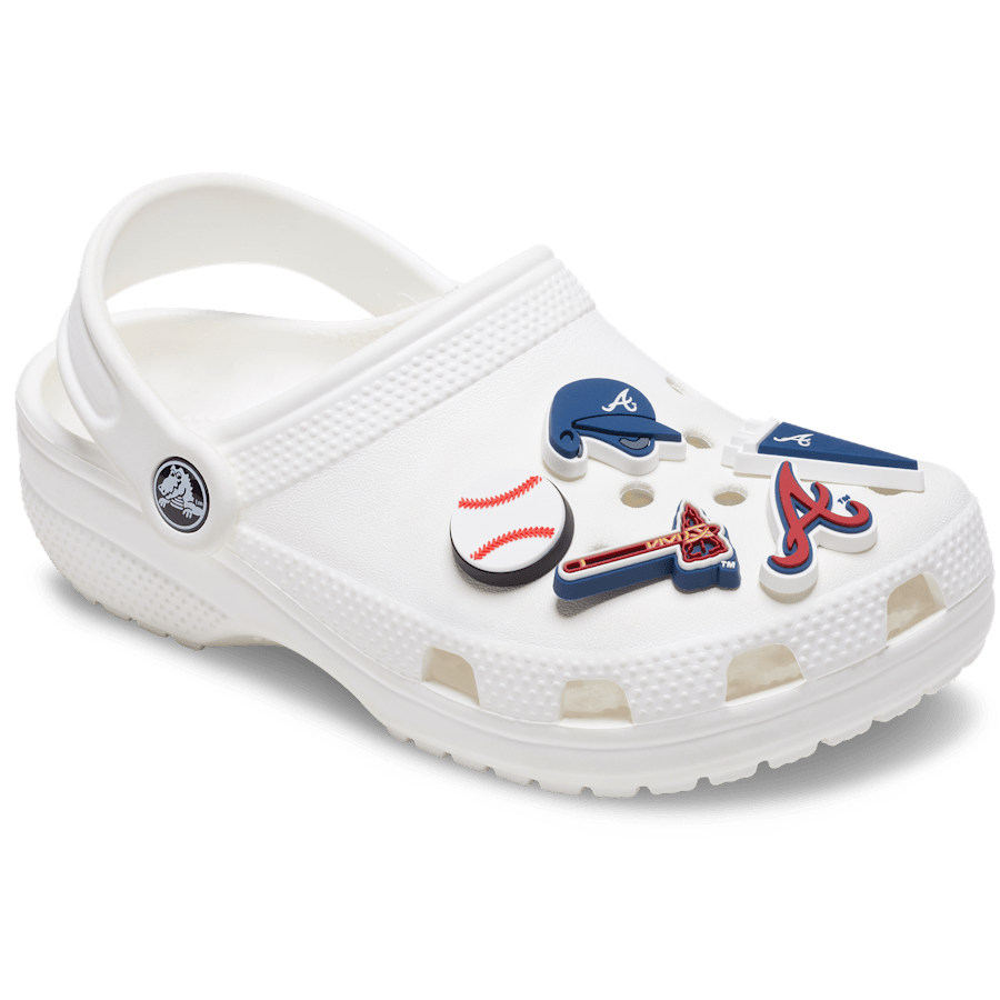 Crocs / MLB Atlanta Braves 5 Pack Jibbitz™ charms Discount