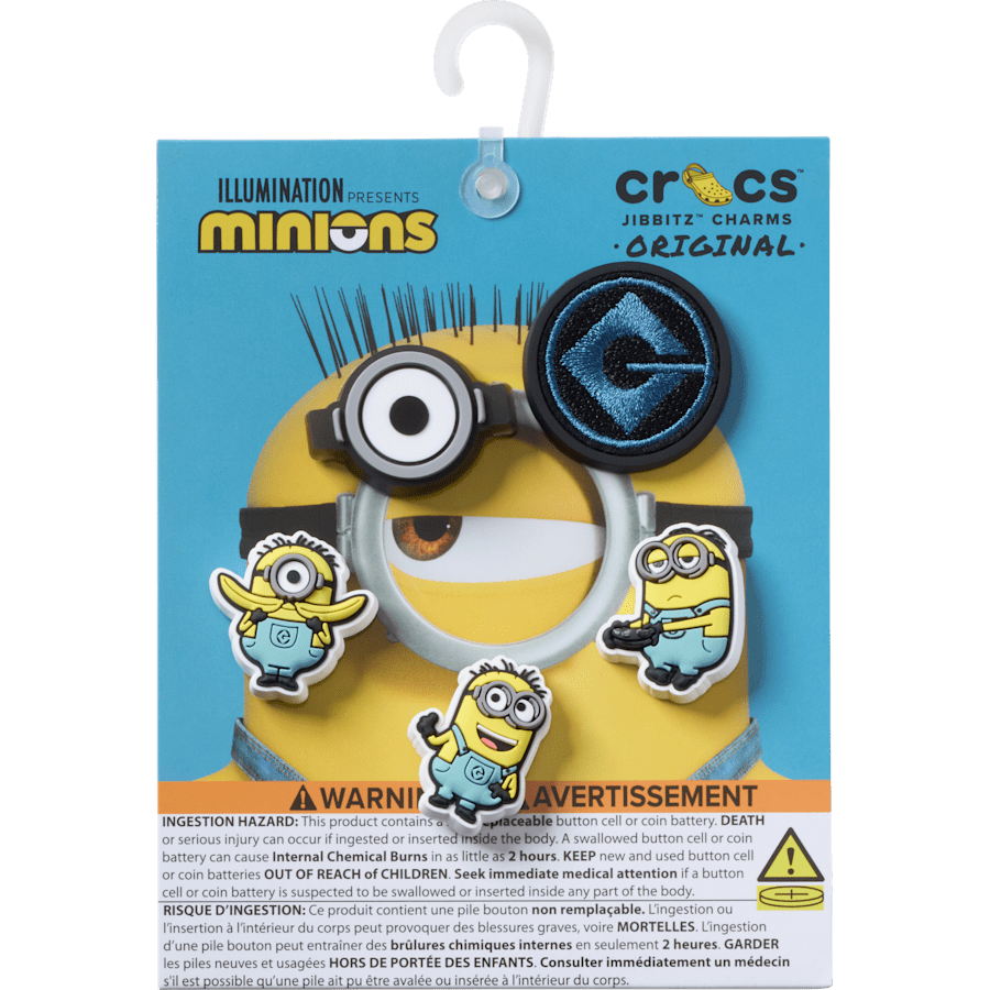 Crocs Minions 5 Pack Jibbitz™ charms Sale