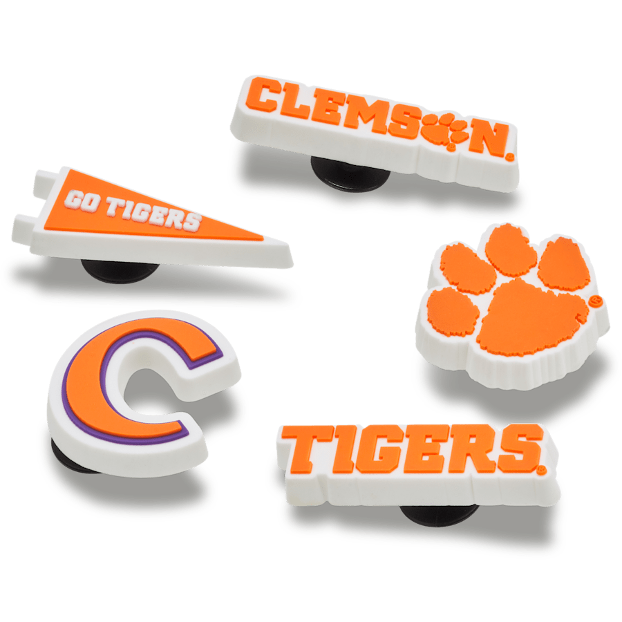Crocs - Clemson Univ 5 Pack Jibbitz™ charms For Sale