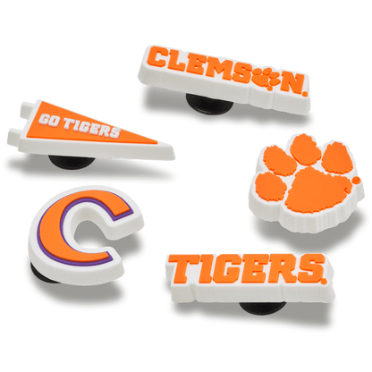 Crocs - Clemson Univ 5 Pack Jibbitz™ charms For Sale