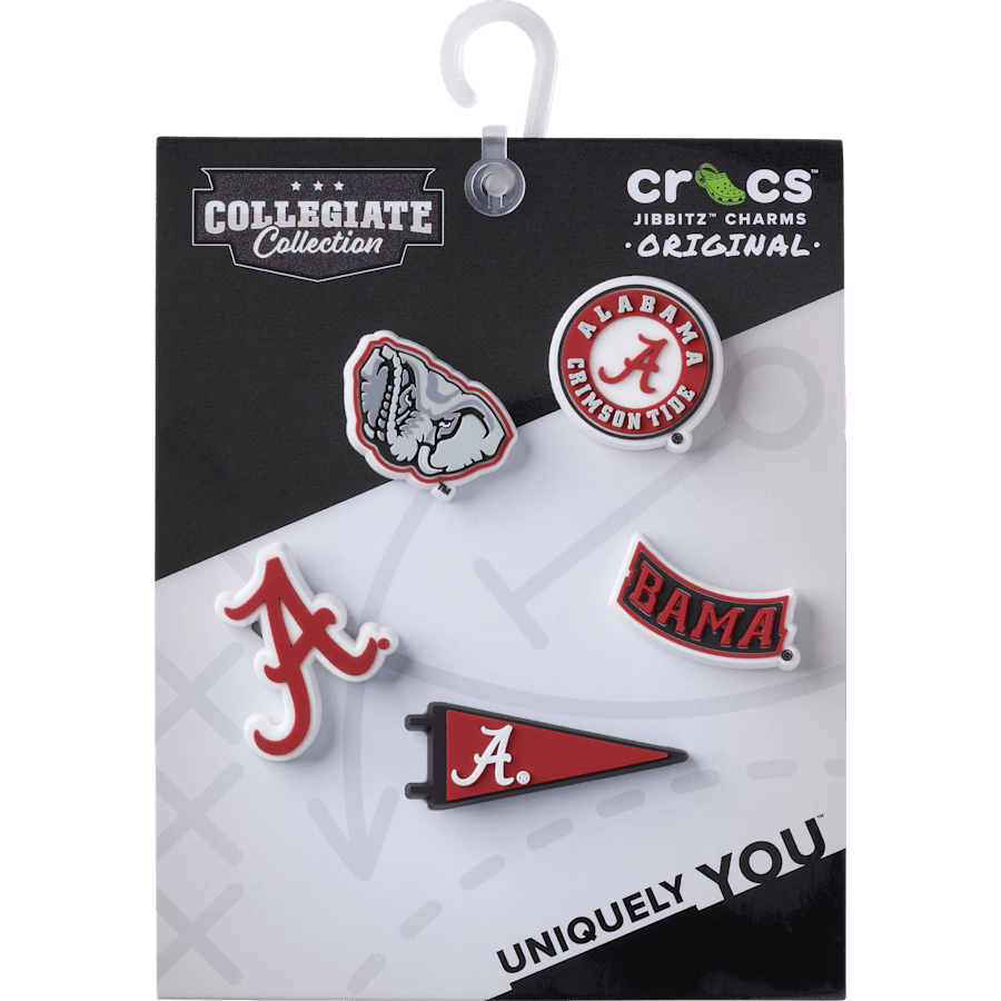 Crocs University of Alabama 5 Pack Jibbitz™ charms Discount