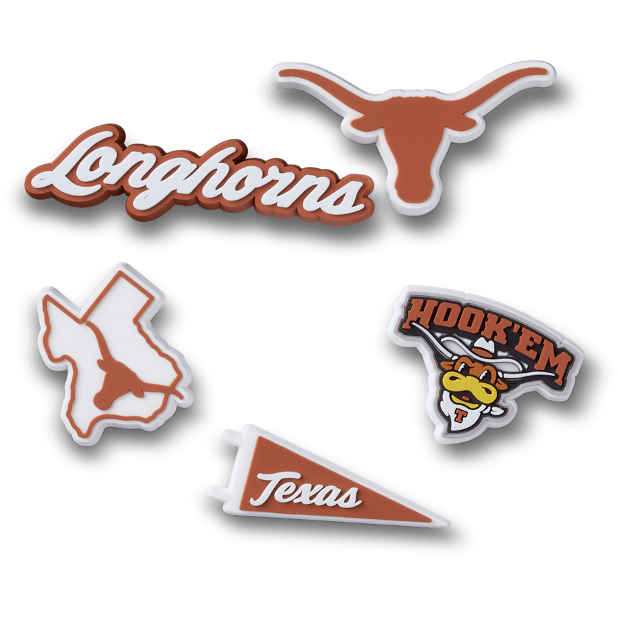 Crocs University of Texas 5 Pack Jibbitz™ charms Outlet