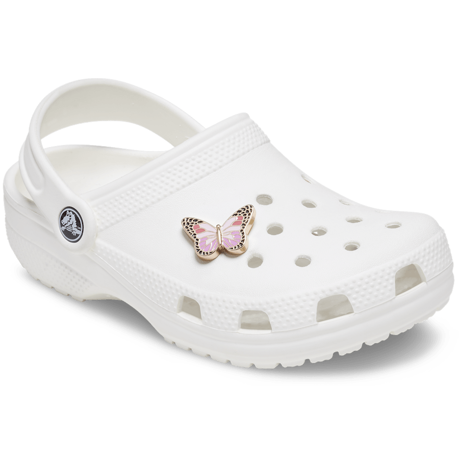 Crocs - Pink Elevated Colorful Butterfly Jibbitz™ charms For Sale