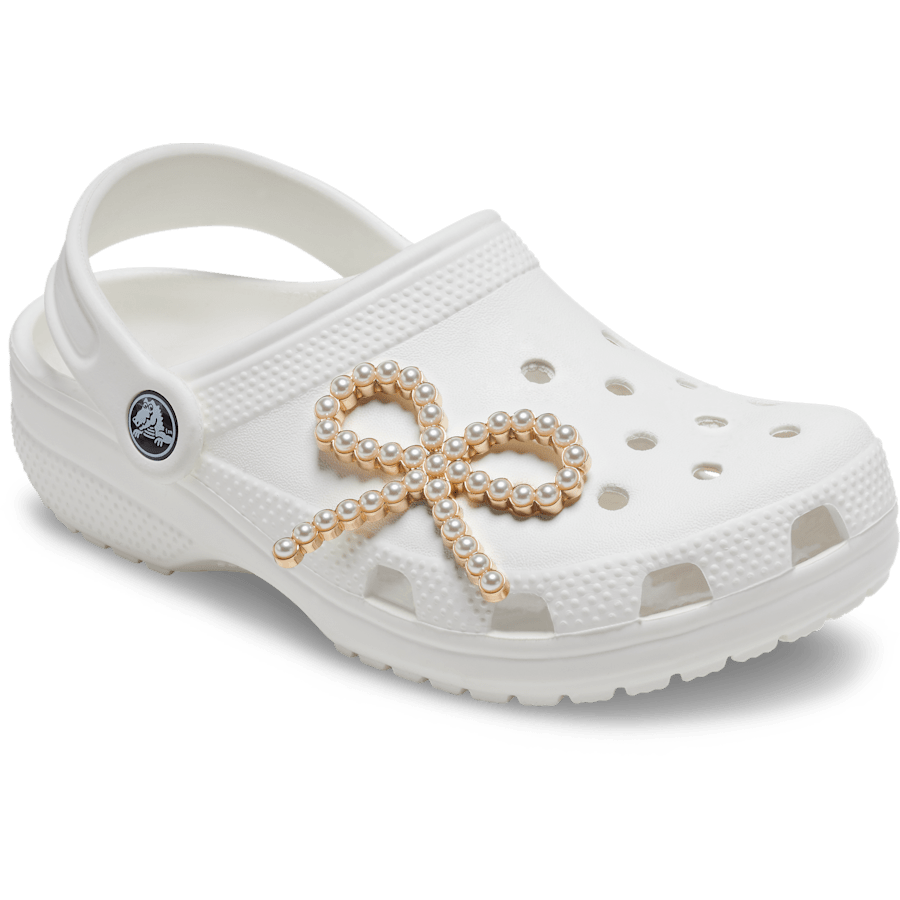 Crocs Pearl Bow Jibbitz™ charms Discount