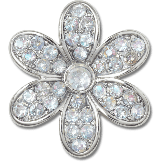 Crocs - Silver Mnchrm Daisy 1 Jibbitz™ charms For Sale