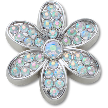 Crocs - Silver Mnchrm Daisy 1 Jibbitz™ charms For Sale
