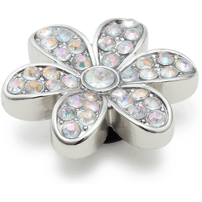 Crocs - Silver Mnchrm Daisy 1 Jibbitz™ charms For Sale