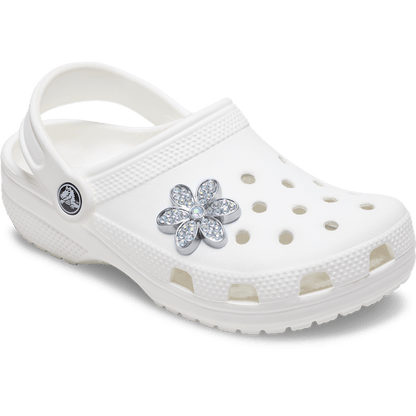 Crocs - Silver Mnchrm Daisy 1 Jibbitz™ charms For Sale