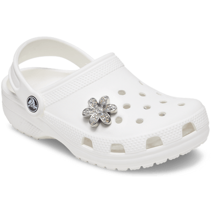 Crocs - Silver Mnchrm Daisy 1 Jibbitz™ charms For Sale