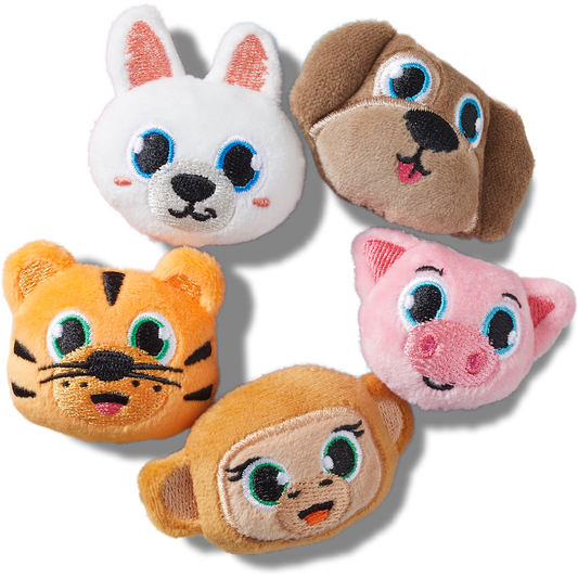 Crocs Fuzzy Animal 5 Pack Jibbitz™ charms Sale