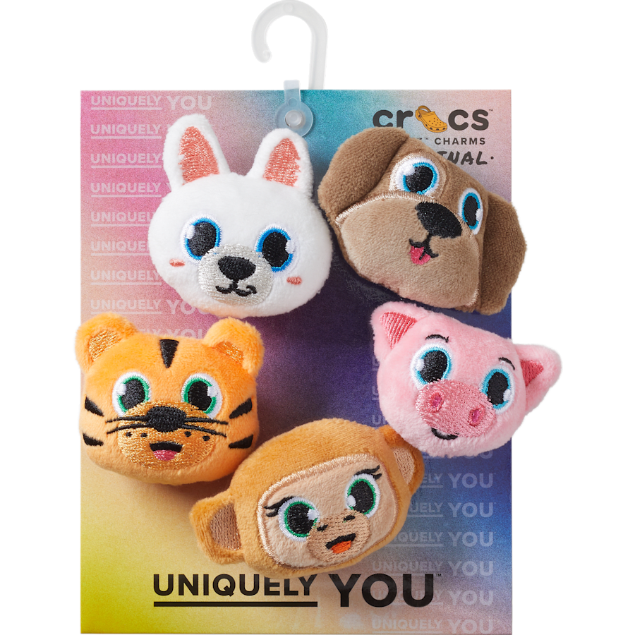 Crocs Fuzzy Animal 5 Pack Jibbitz™ charms Sale