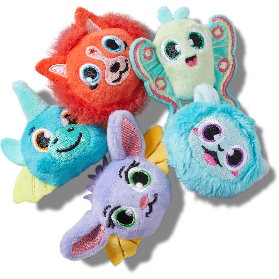 Crocs Fuzzy Fantasy Animals 5 Pack Jibbitz™ charms On Sale