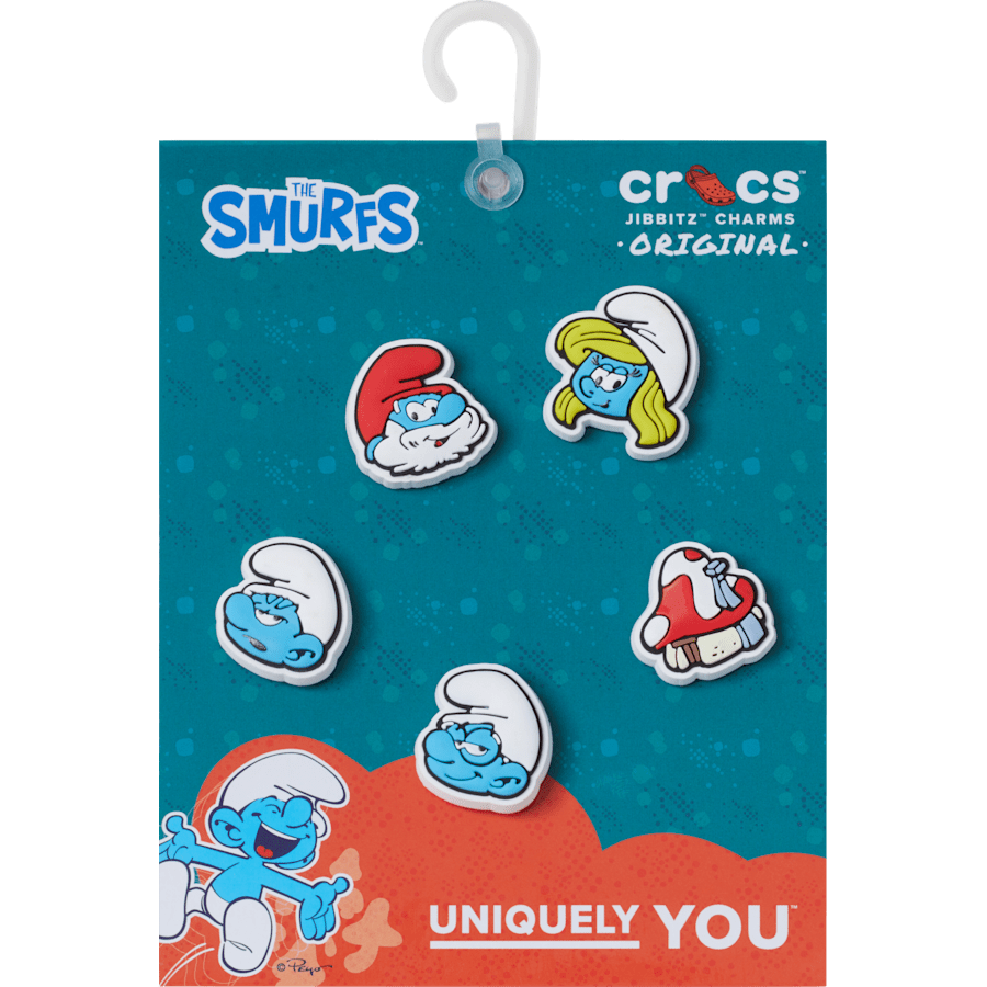 Crocs Smurfs 5 Pack Jibbitz™ charms Discount