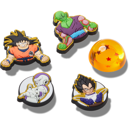 Crocs Dragon Ball Z 5 Pack Jibbitz™ charms On Sale